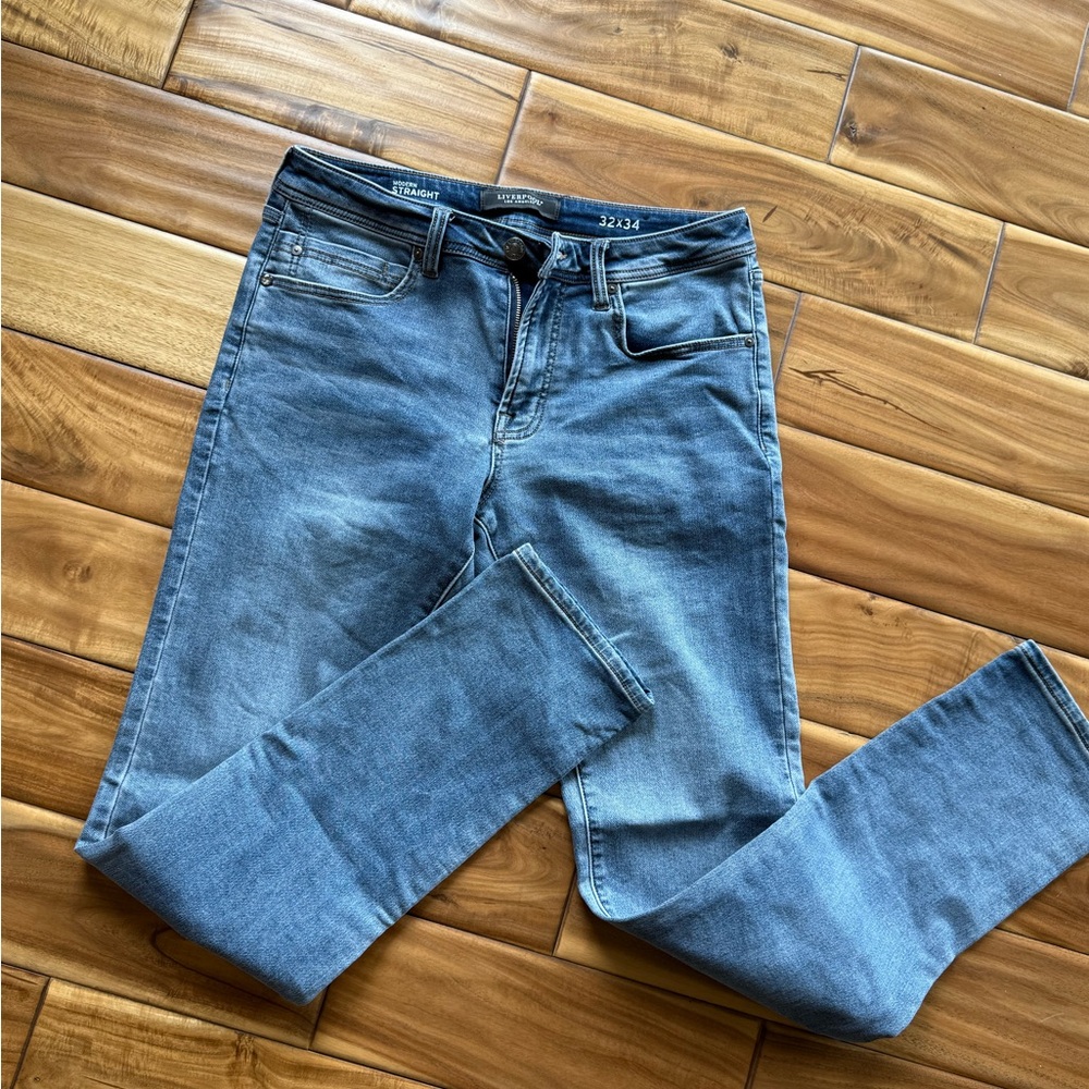 Liverpool Blue Skinny Jeans Classic Style